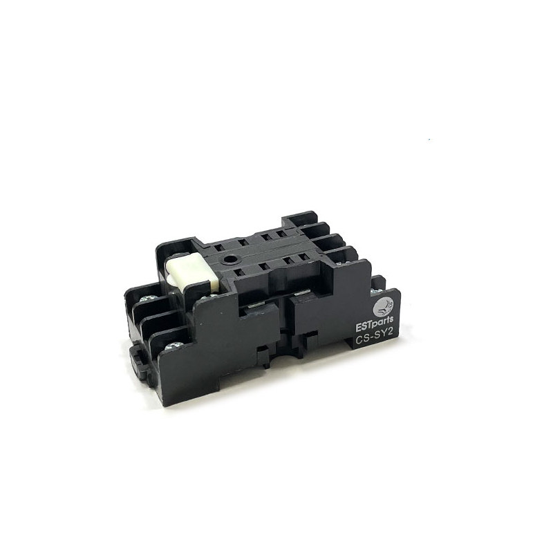 TIANBO 릴레이 소켓 RELAY SOCKET MY-Channel Type CS-SY2 8핀 고리미포함 (HQ00025)