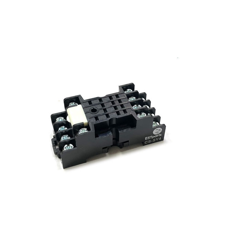 TIANBO 릴레이 소켓 RELAY SOCKET MY-Channel Type CS-SY4 14핀 고리미포함 (HQ00027)