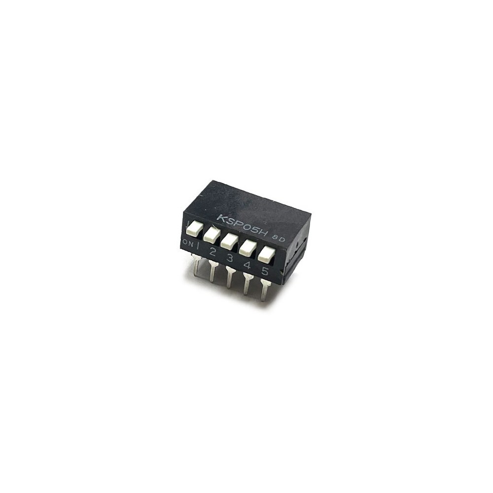 05H 피아노 타입 DIP 스위치 Piano DIP SWITCH KSP05H 5극 (HQ00038)