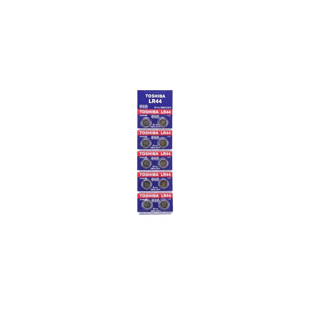 도시바 건전지 LR44 1.5V/160mAh/10개입 (HQ00099)