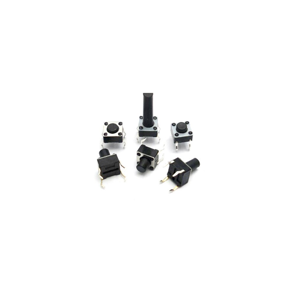 TACT 스위치 기판용 4P 6mm x6mm 15개 묶음 판매 TS2-1 4.3mm (HQ00158)