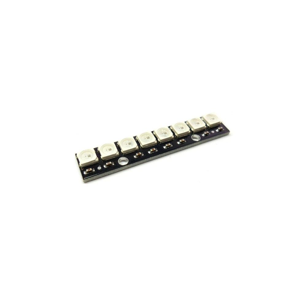 5V WS2812B 네오픽셀 8개 5050RGB LED 모듈 (HQ00323)