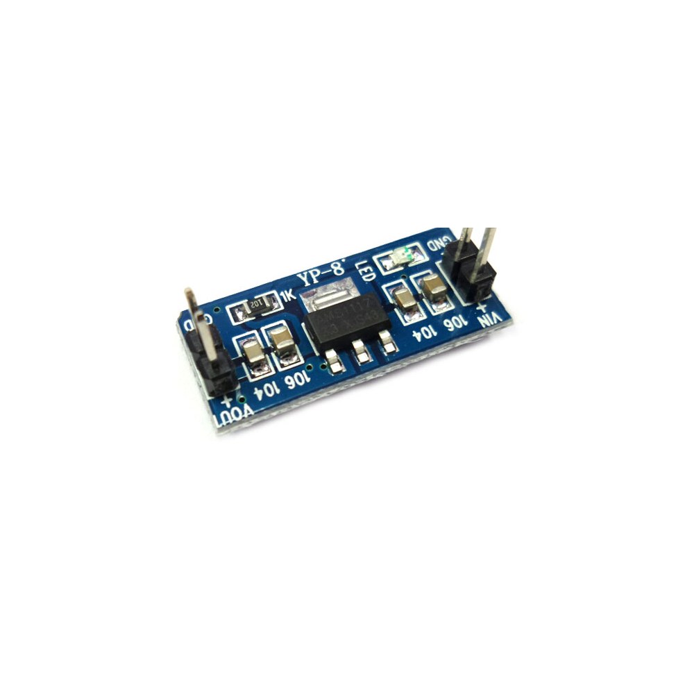 AMS1117-3.3V DC-DC 스텝다운 컨버터 모듈 입력 4.5~7V 출력 3.3V 최대 800mA (HQ00324)