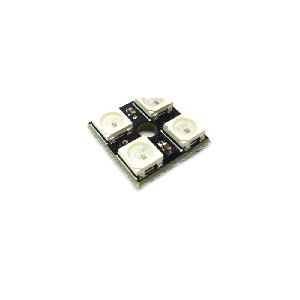 5V WS2812B 네오픽셀 2x2 5050RGB LED 모듈 (HQ00336)