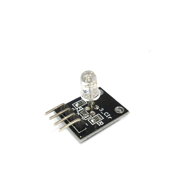 아두이노 5mm 3색 RGB LED 모듈 4핀 KY-016 (HQ00732)