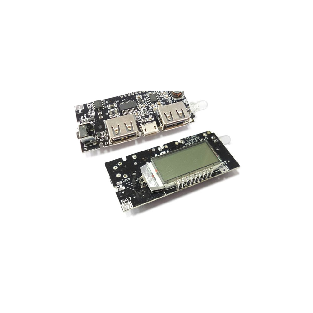 듀얼 USB 5V 1A 2.1A 18650 LCD 모듈 (HQ00733)