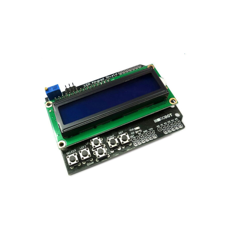1602 LCD 키패드 쉴드 모듈 16x2 LCD Shield A4401602 (HQ00772)