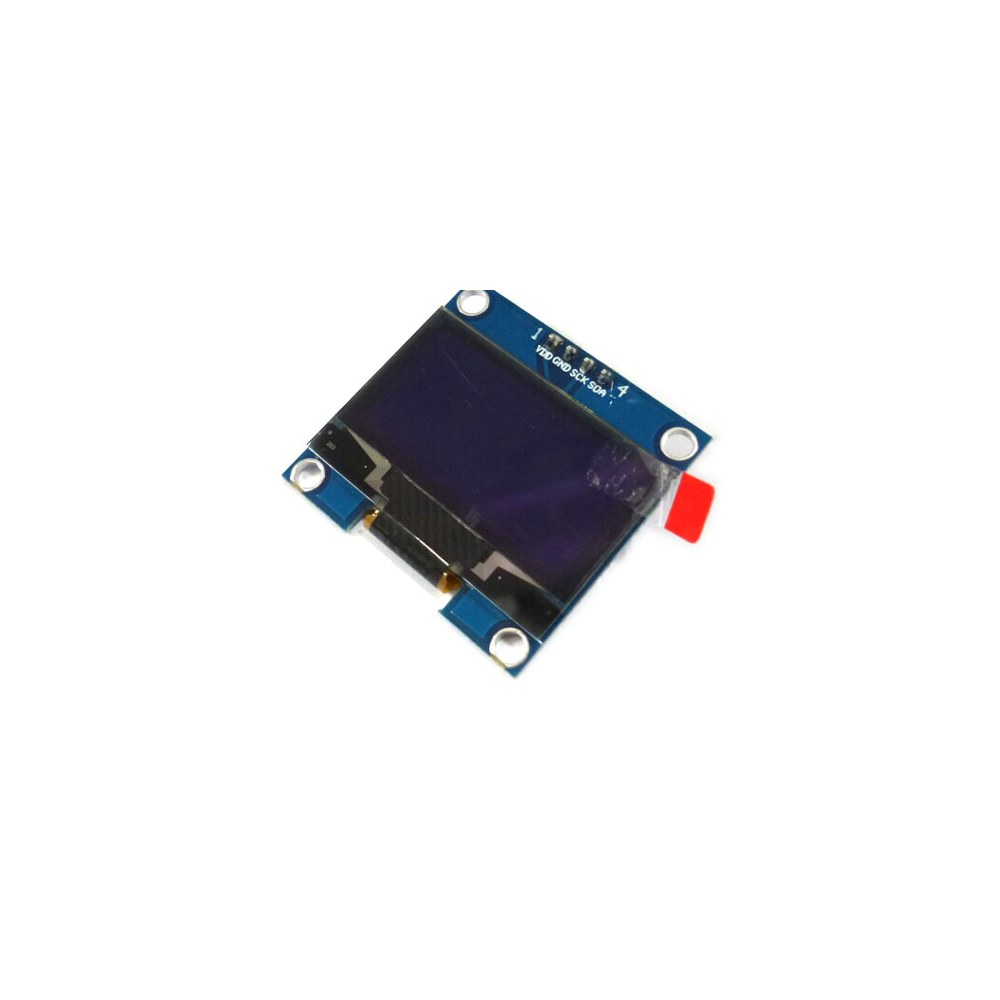 1.3인치 IIC/I2C OLED 128x64 4핀 백색 SSH1106 드라이버 (HQ00796)