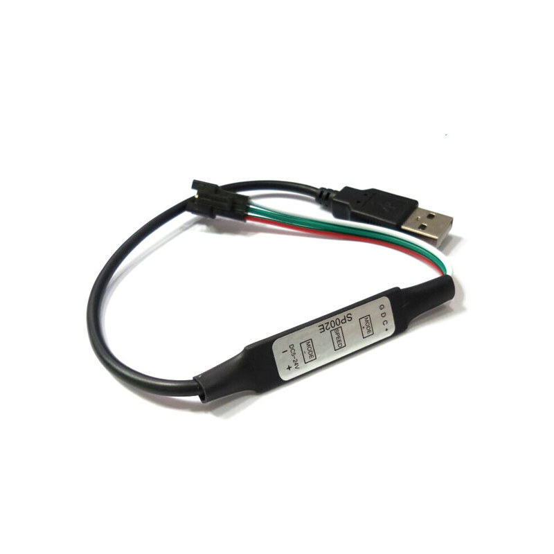 LED 네오픽셀 컨트롤러 3핀 커넥터-USB (HQ00835)