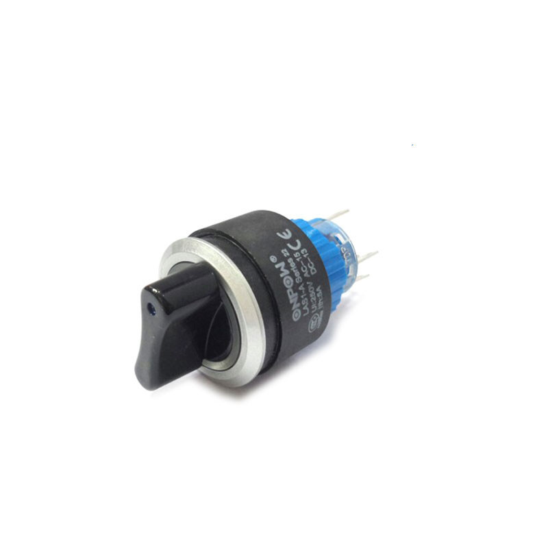 22mm 2단 셀렉터 LAS1-AWY-11xB/12V 적색 (HQ00862)