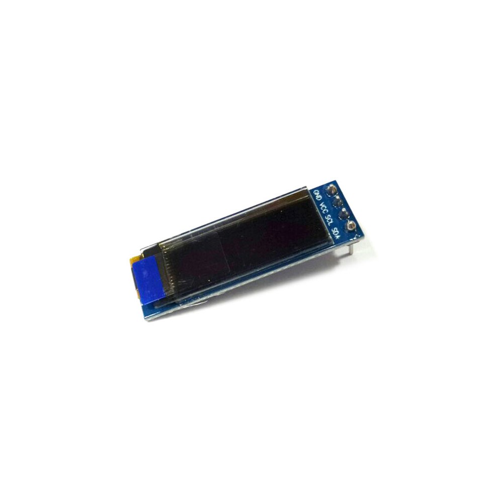0.91인치 128x32 OLED IIC 모듈 흰색 (HQ00937)
