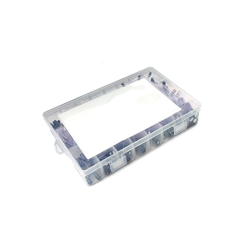 전해 커패시터 키트 24종 0.1&micro;F-1000&micro;F 500PCS (HQ00988)