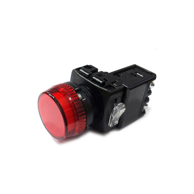 22~25mm DC 용 LED 표시등 DC12~24V KGP-ND2 적색 (HQ01111)
