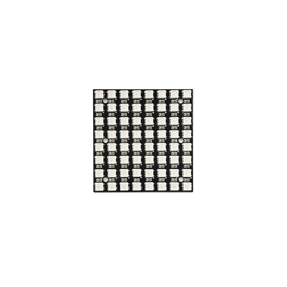 5V WS2812B 네오픽셀 8x8 64채널 LED 모듈 (HQ01216)