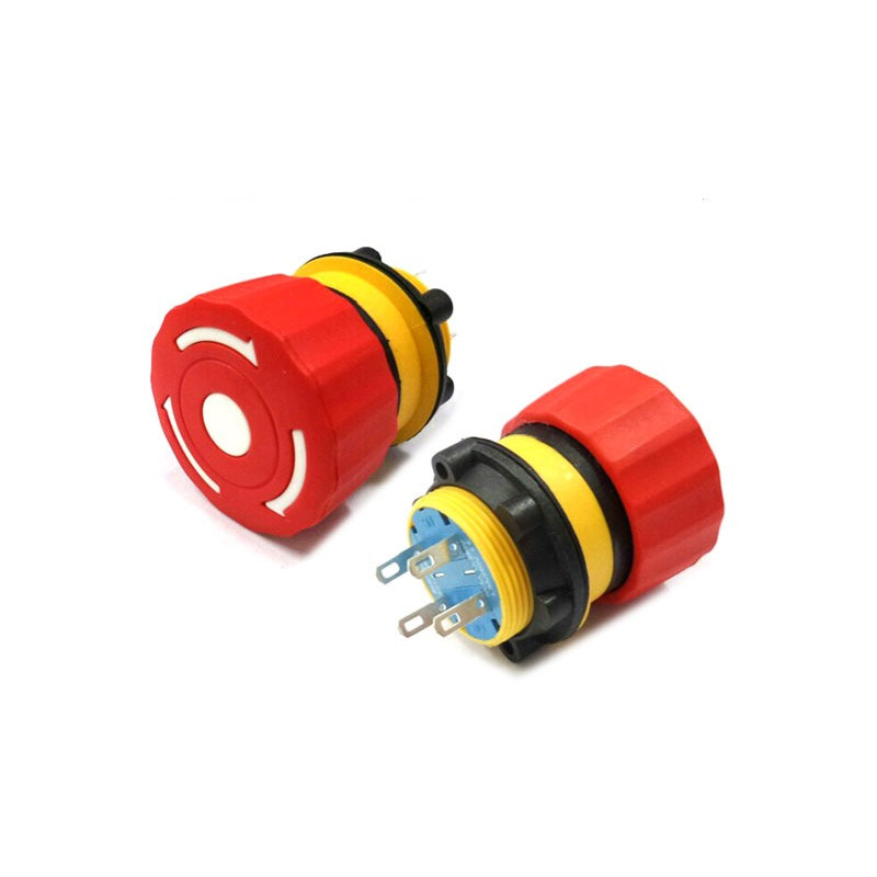 22mm 비상 스위치 LAS1-A22Y-02TSB 2NC (HQ01218)