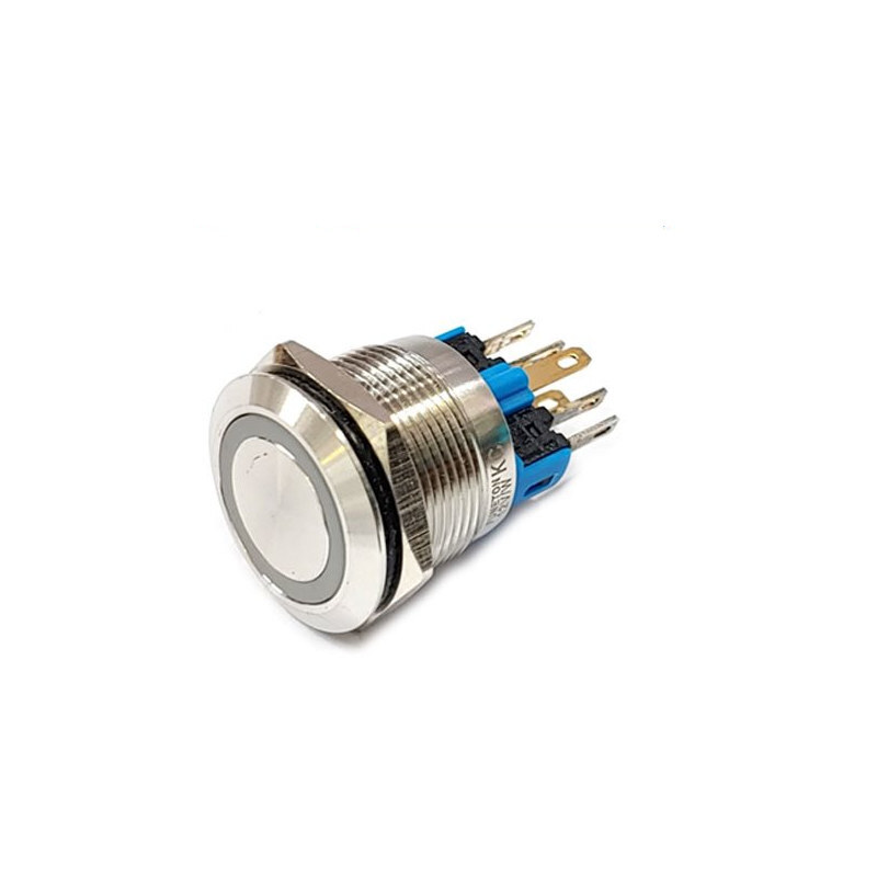 22mm 메탈 스위치 FT22QB-F11E/W/12V (HQ01244)