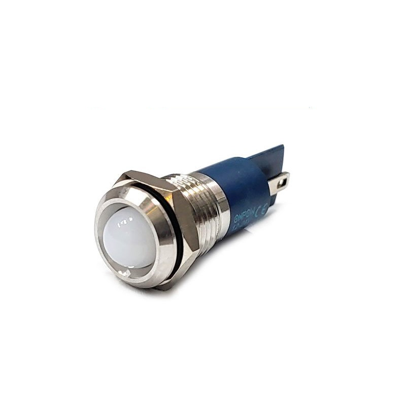 12mm 메탈 LED 램프 GQ12G-D/24V/S (HQ01311)