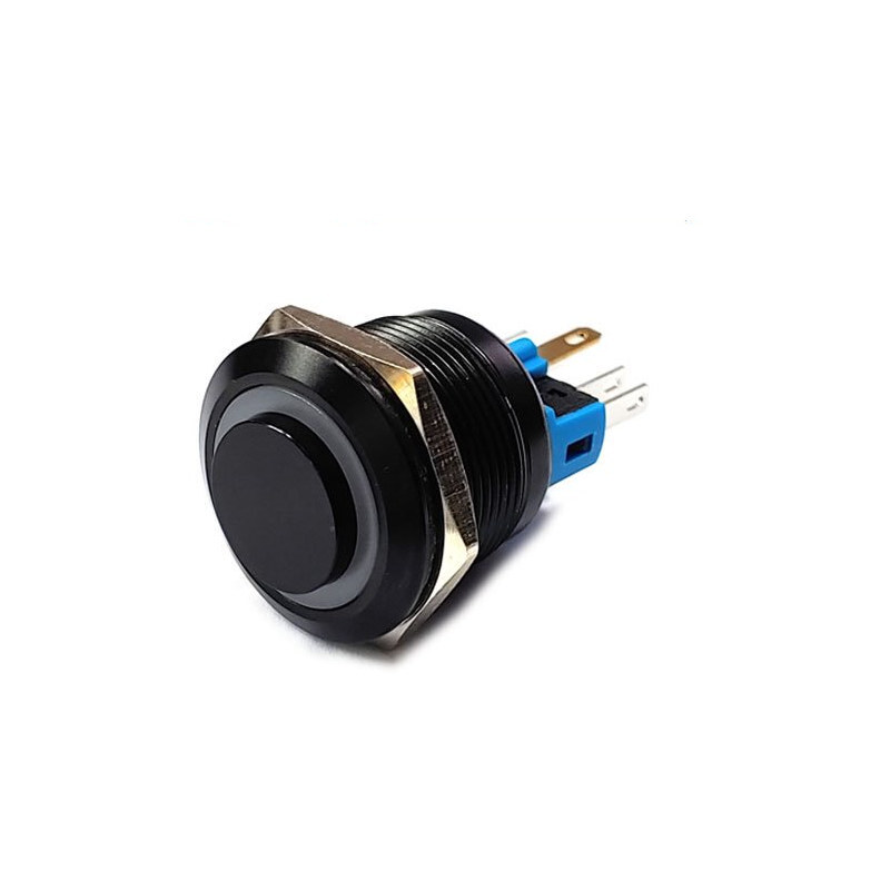 22mm LED 메탈 푸시 버튼 스위치 FT22QB-H11E 적색 (HQ01325)