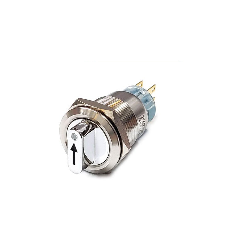 19mm 메탈 3단 셀렉터 2회로 MP019S/x22-3 (HQ01365)