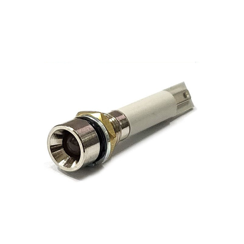 8mm 방수 오목형 24V DC LED LAMP 흰색 (HQ01379)