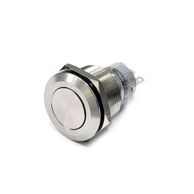 22mm 메탈 푸시 버튼 스위치 GQ22-A-11/S PUSH 복귀 (HQ01394)