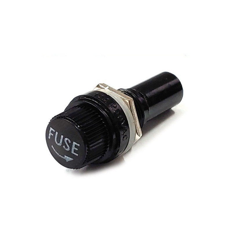 유리관 퓨즈 홀더 패널 고정 30mm 용 HOLDER (HQ01402)