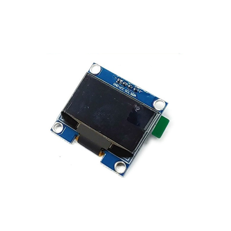 1.3인치 IIC/I2C OLED 128x64 4핀 백색 SSD1306 드라이버 (HQ01481)