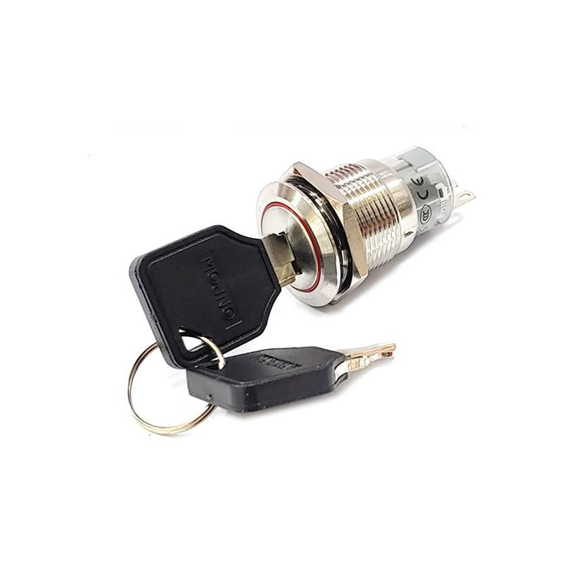 19mm 2단3P 키 스위치 LAS1-AGQ-11Y/21 (HQ01484)