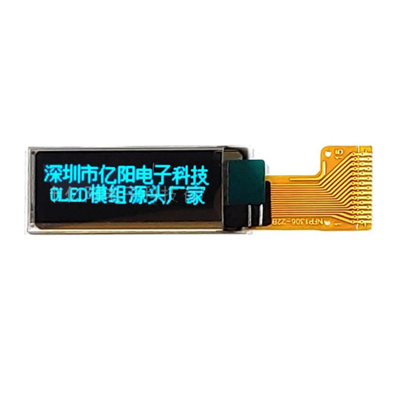 0.91인치 OLED 디스플레이 128x32 - 청색 (HQ01656)