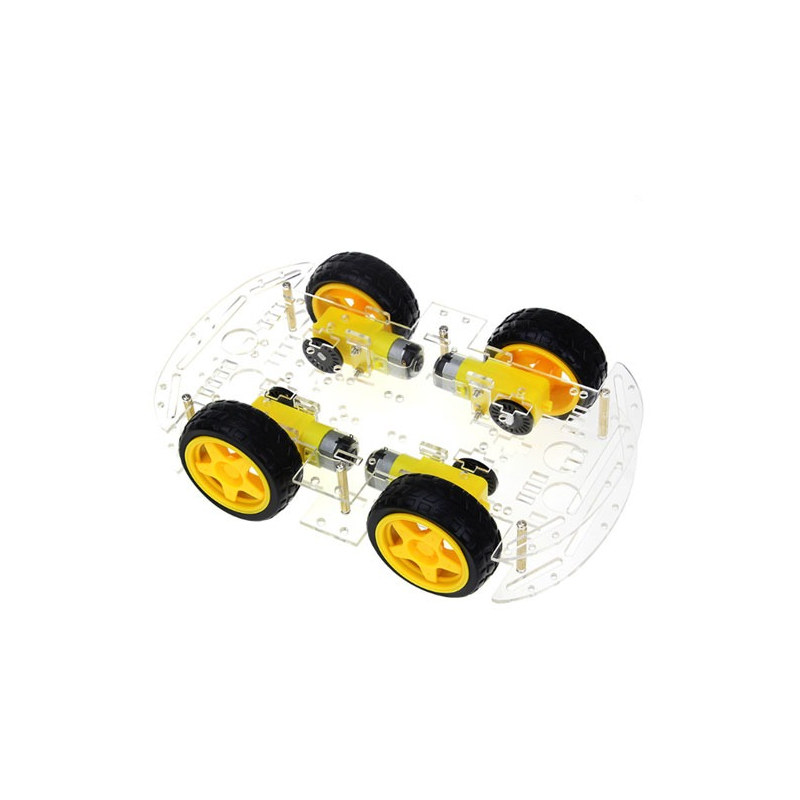아두이노 RC 카 4WD 자동차 프레임 키트 4륜 (HQ01672)