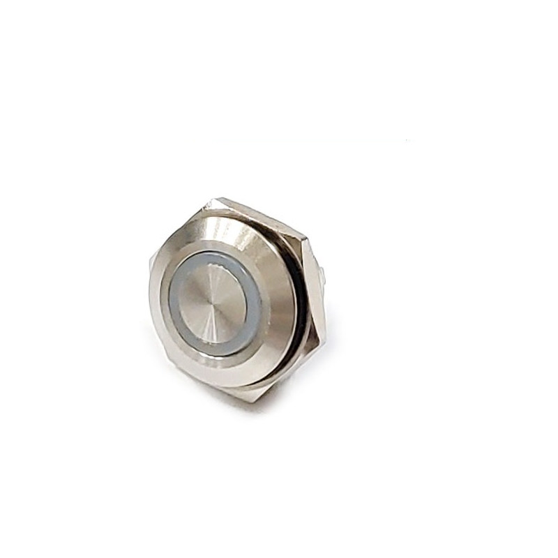 16mm 방수 LED 메탈 스위치 Px16CM-P10Y/E/12V 적색 (HQ01763)