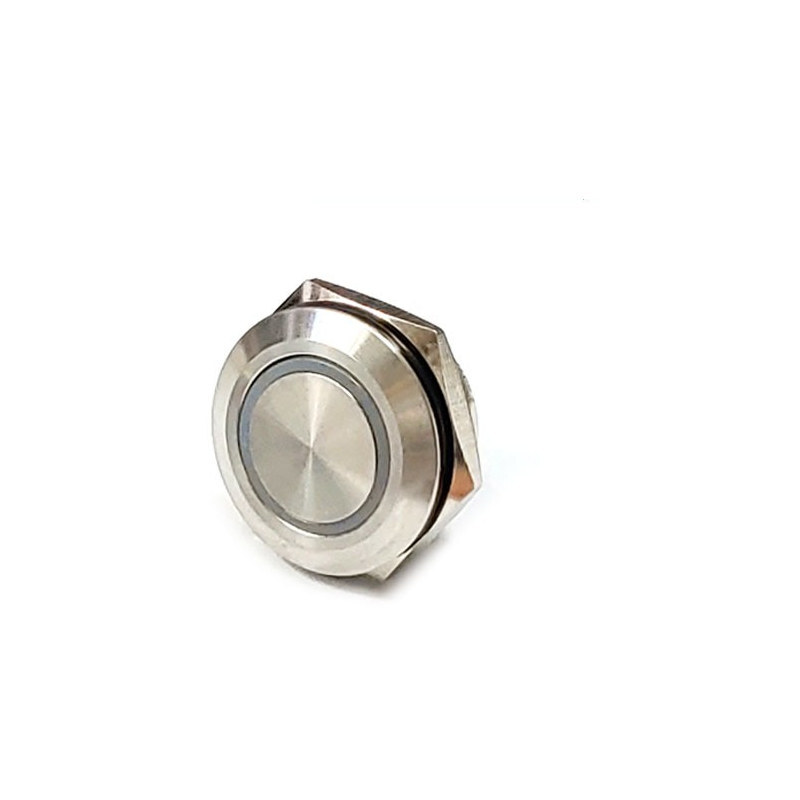 19mm 방수 LED 메탈 스위치 Px19CM-P10Y/E/12V 적색 (HQ01771)