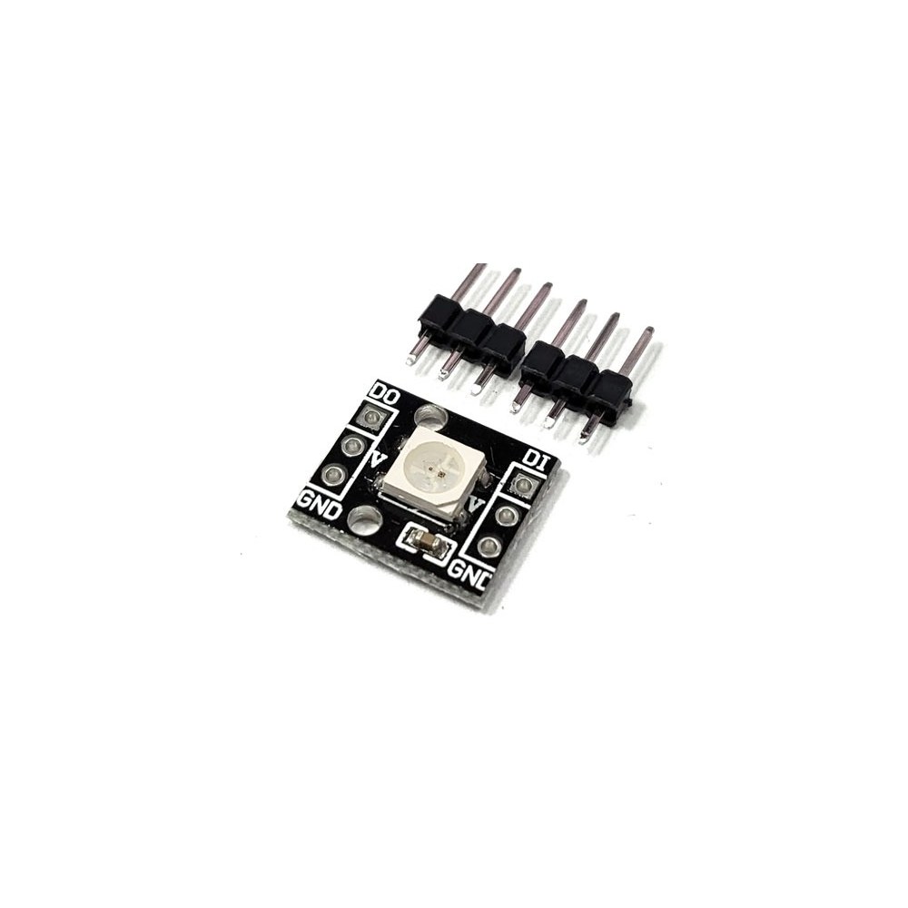 5V WS2812B 네오픽셀 1채널 5050RGB LED 모듈 (HQ02032)