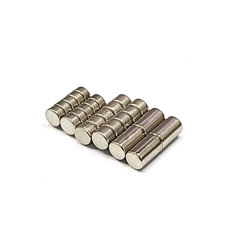 네오디뮴 원형 자석 지름 3mm 두께 5mm 10개 (HQ04273)