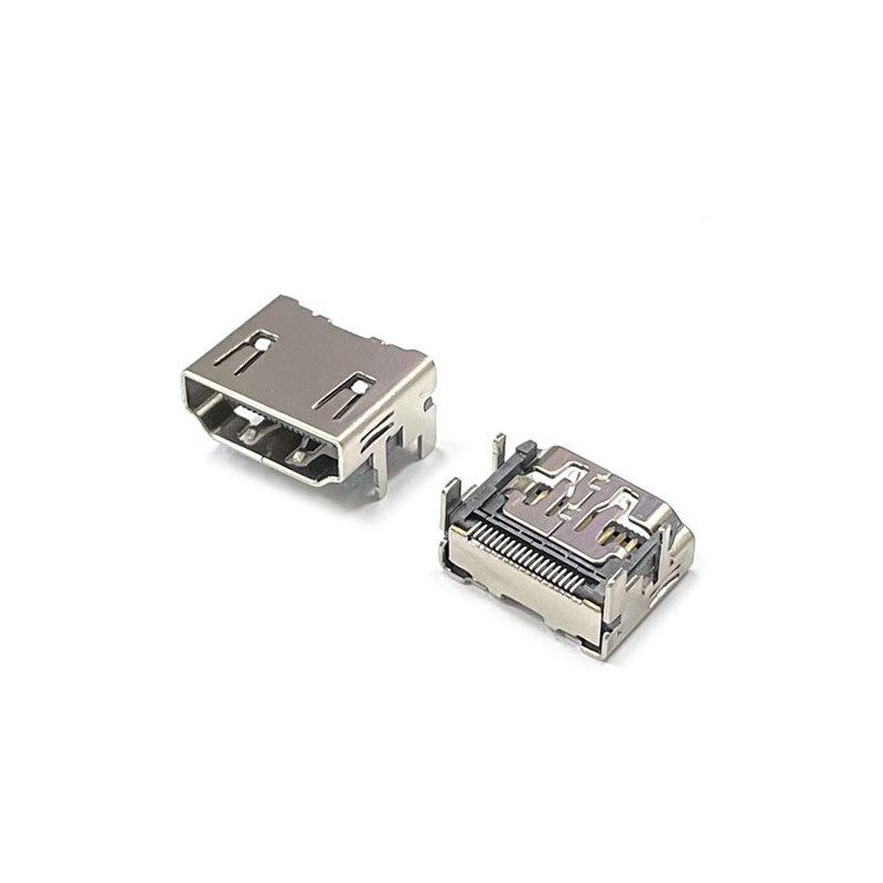 HDMI 커넥터 암 소켓 앵글 타입 SMD 51U19S (HQ02272)