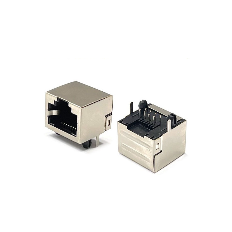 RJ45 커넥터 8P8C 암 소켓 앵글 타입 RJ45-108-NLNE 8P8C (HQ02295)