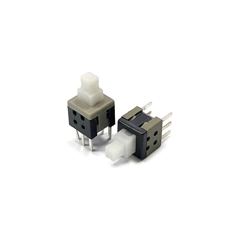 PCB 용 스위치 6핀 5.8x5.8mm DJP2216 2mm Pitch PUSH 복귀 (HQ02341)