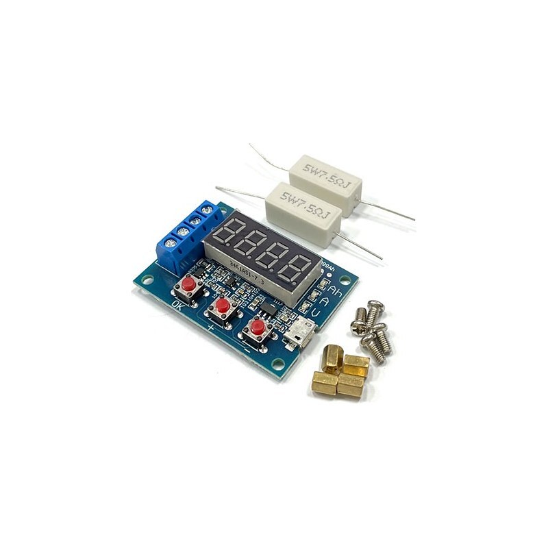 ZB2L3 18650 리튬 배터리 용량 측정기 방전 테스터 1.2-12V (HQ02377)