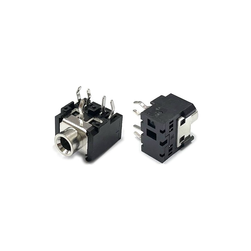 스테레오 잭 이어폰 잭 PJ-306 3.5mm 나사선 없음 STEREO JACK (HQ02412)