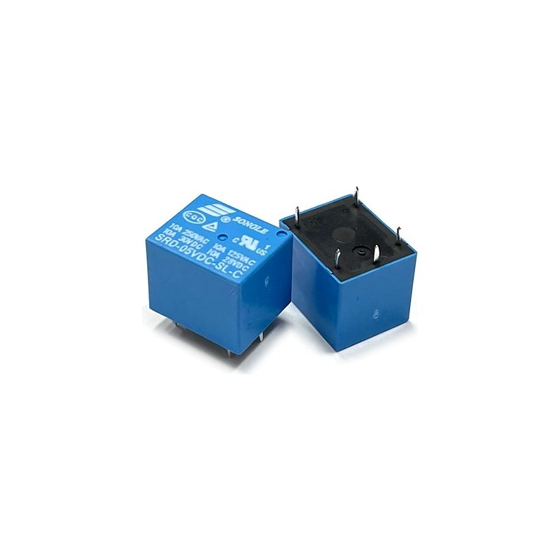 5핀 릴레이 PCB Type SRD-05VDC-SL-C/SRD-12VDC-SL-C/SRD-24VDC-SL-C 1 Form C 05VDC (HQ02421)