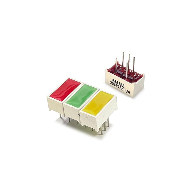 면 LED KF-7514SRD 빨강 14x7.5mm (HQ02432)