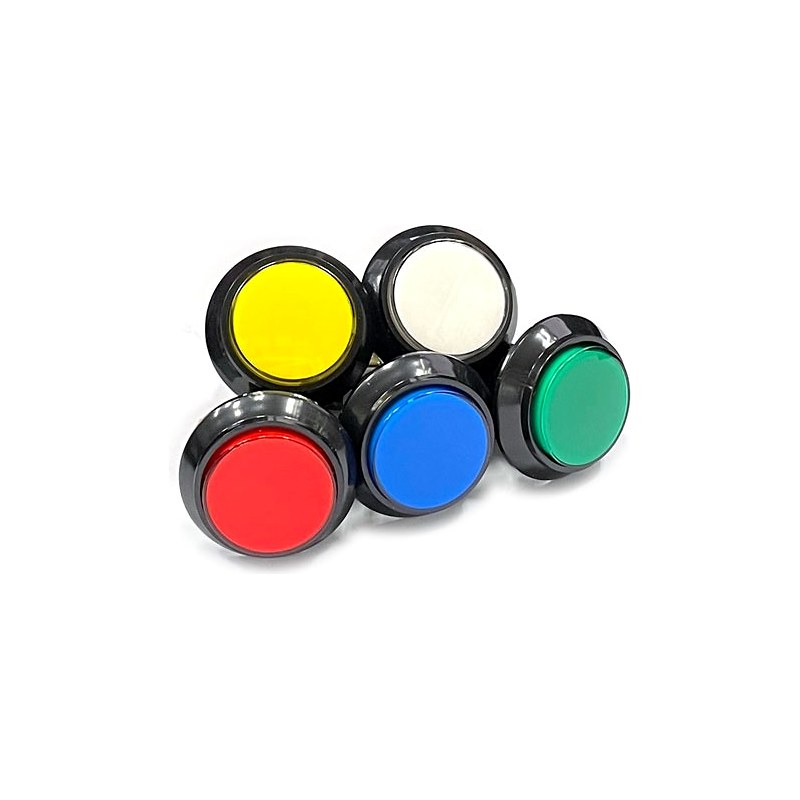 오락기 스위치 50mm B-403A 12V LED 적색 스위치만 구매 (HQ02481)