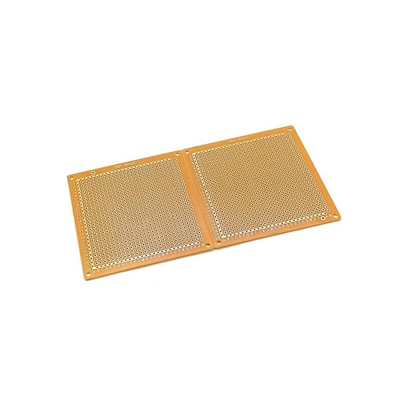 28x28 2단 단면페놀 PCB 만능 기판 2.54mm TKP-S232C (HQ02534)