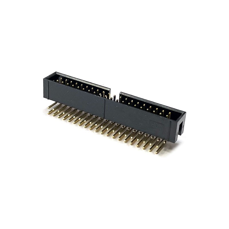 일반 박스 헤더 40핀 2x20 라이트앵글 타입 2.54mm 10개 묶음 (HQ02540)