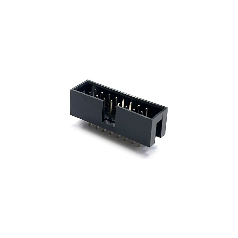 일반 박스 헤더 16핀 2x8 스트레이트 타입 2.54mm 10개 묶음 (HQ02542)