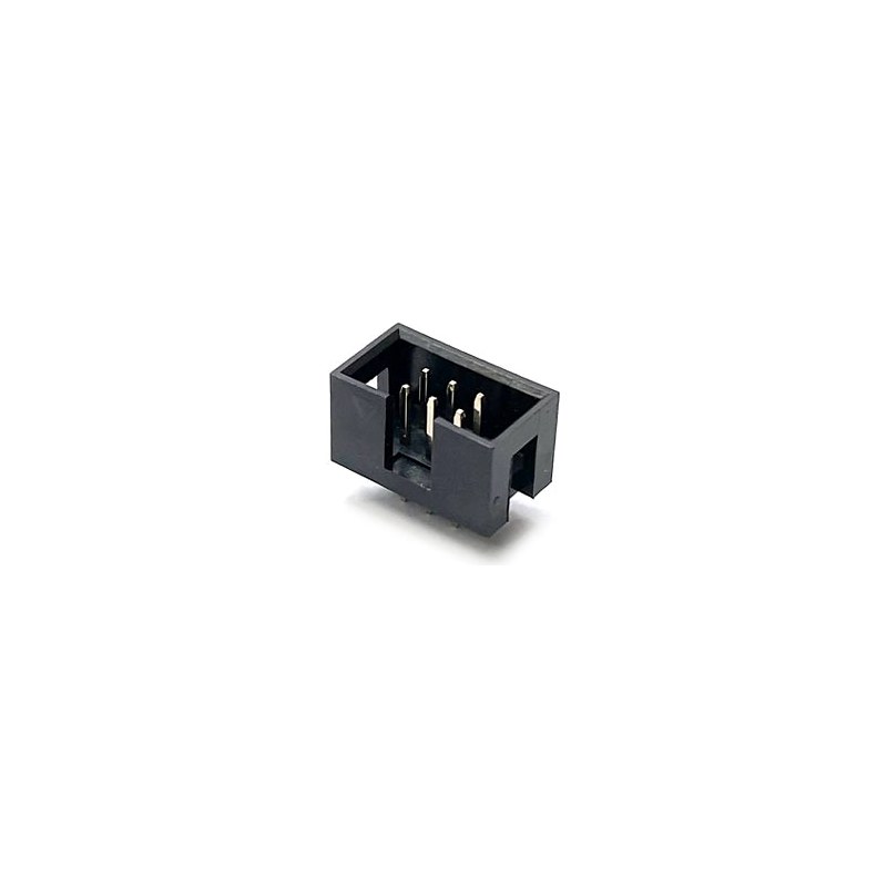 일반 박스 헤더 6핀 2x3 스트레이트 타입 2.54mm 10개 묶음 (HQ02588)