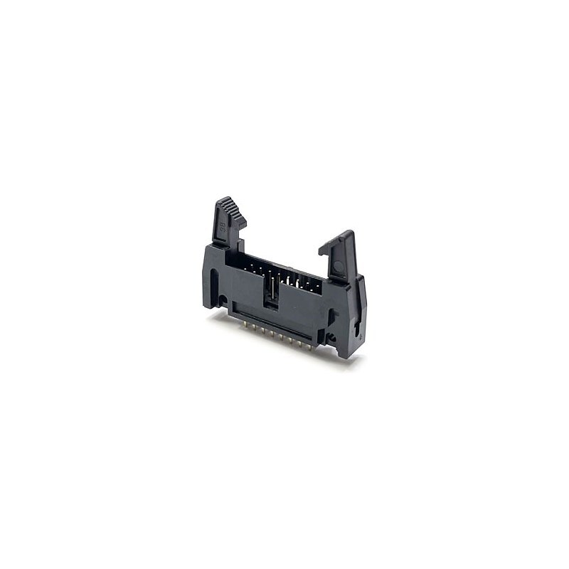 락 박스 헤더 16핀 2x8 스트레이트 타입 2.54mm Latch Header (HQ02604)