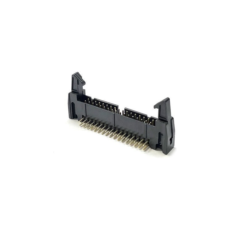 락 박스 헤더 34핀 2x17 라이트앵글 타입 2.54mm Latch Header (HQ02619)