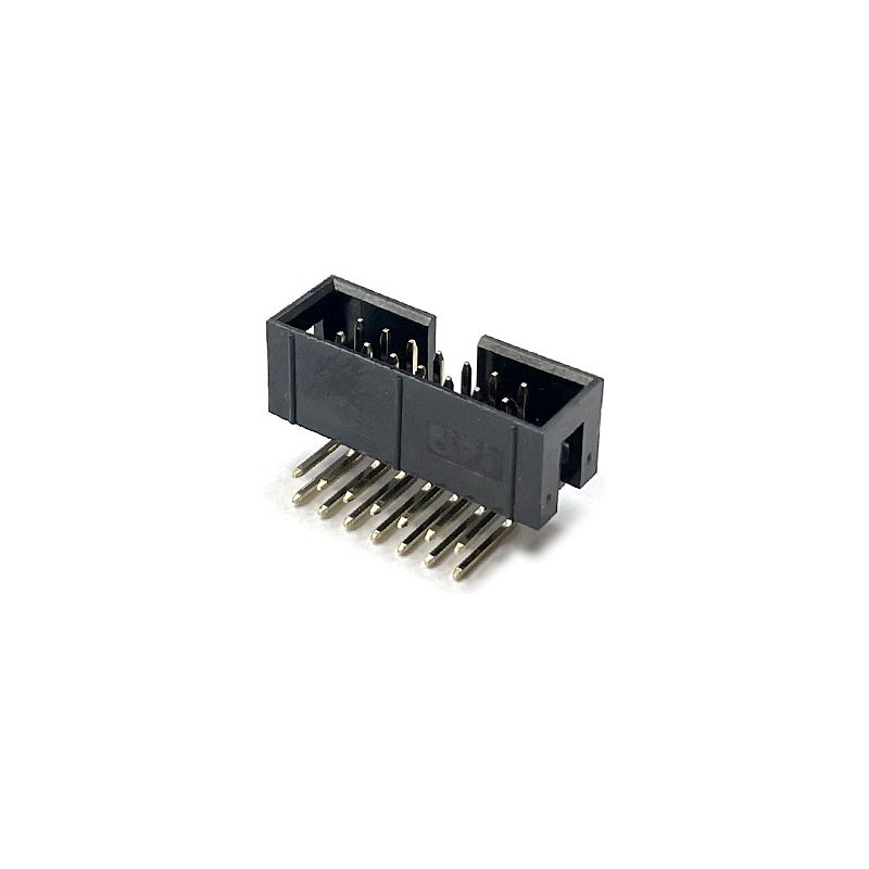 일반 박스 헤더 14핀 2x7 라이트앵글 타입 2.54mm 10개 묶음 (HQ02629)