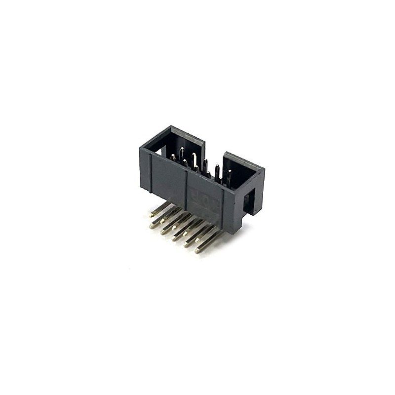일반 박스 헤더 10핀 2x5 라이트앵글 타입 2.54mm 10개 묶음 (HQ02653)